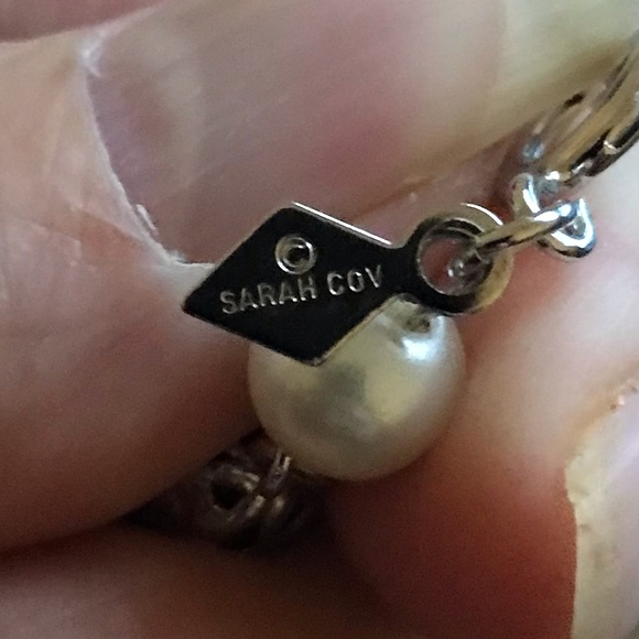 Sarah Coventry Silver-Tone & Faux Pearl Necklace - Picture 7 of 7